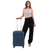 BAOMI EDGE Range Sapphire Blue 22" Cabin Hard Luggage