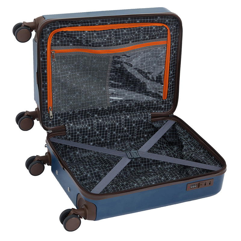 BAOMI EDGE Range Sapphire Blue 22" Cabin Hard Luggage