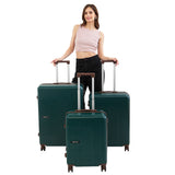 BAOMI EDGE Range Dark Green 22" Cabin Hard Luggage