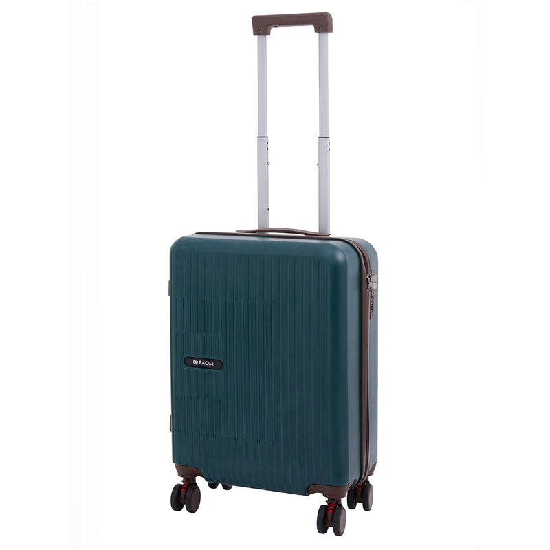 BAOMI EDGE Range Dark Green 22" Cabin Hard Luggage
