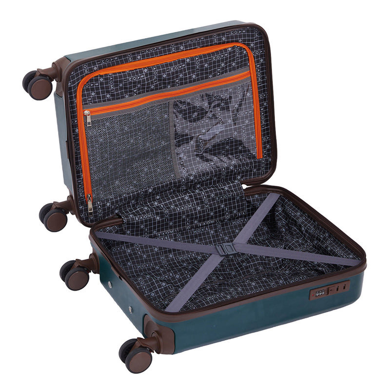 BAOMI EDGE Range Dark Green 22" Cabin Hard Luggage