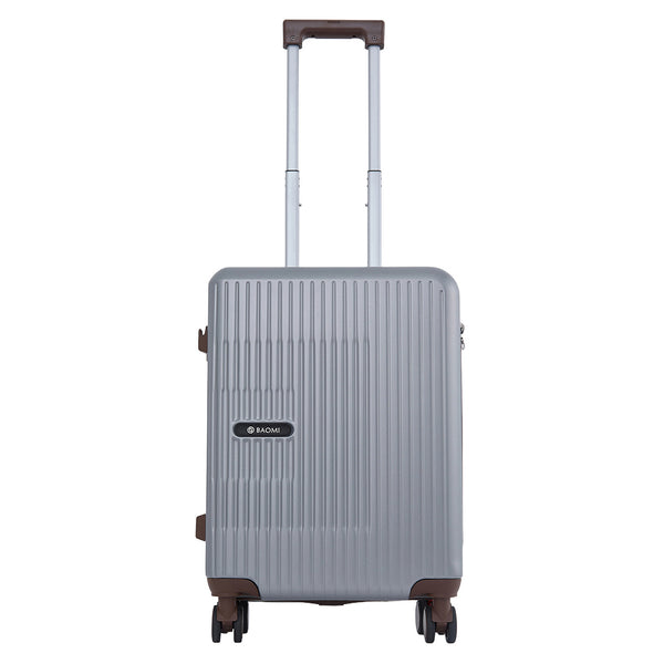 BAOMI EDGE Range Sliver 22" Cabin Hard Luggage