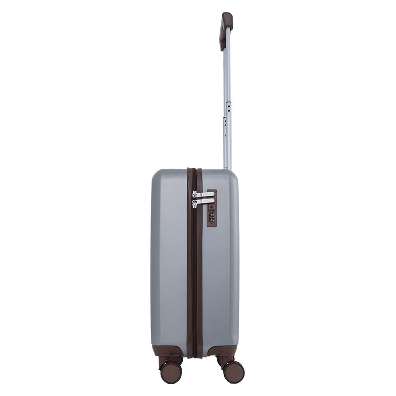 BAOMI EDGE Range Sliver 22" Cabin Hard Luggage