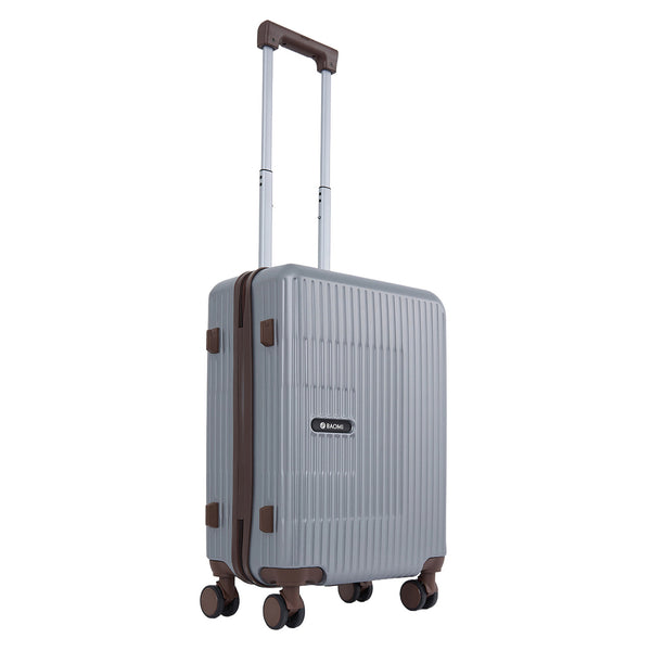 BAOMI EDGE Range Sliver 22" Cabin Hard Luggage