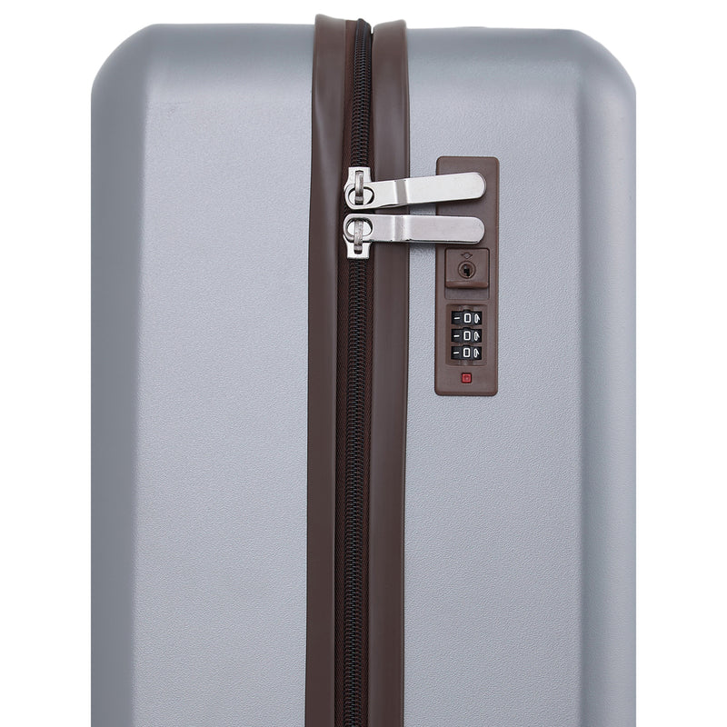 BAOMI EDGE Range Sliver 22" Cabin Hard Luggage