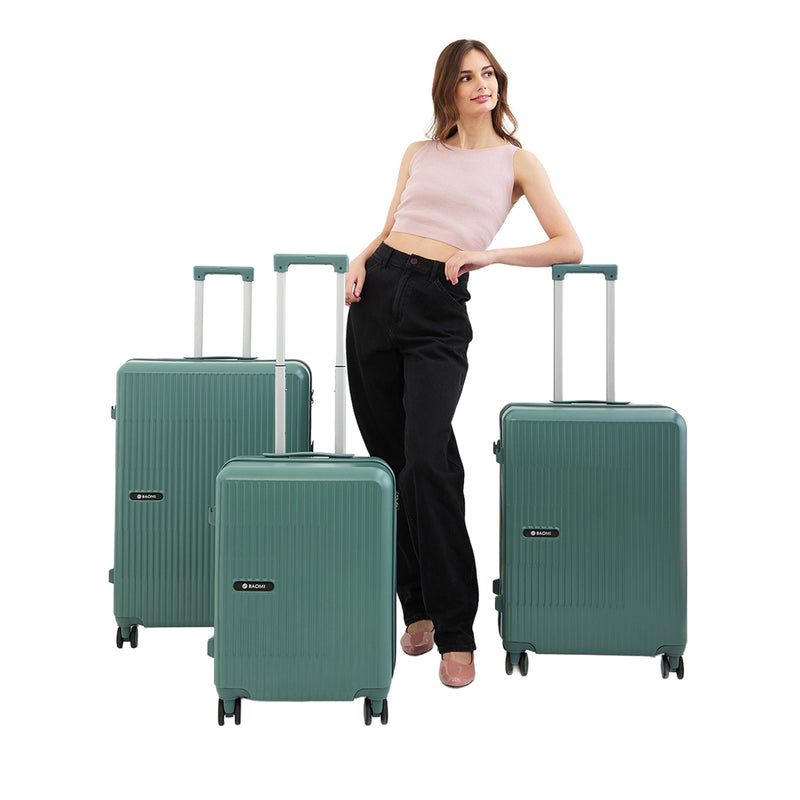 BAOMI EDGE Range Slate Green 22" Cabin Hard Luggage