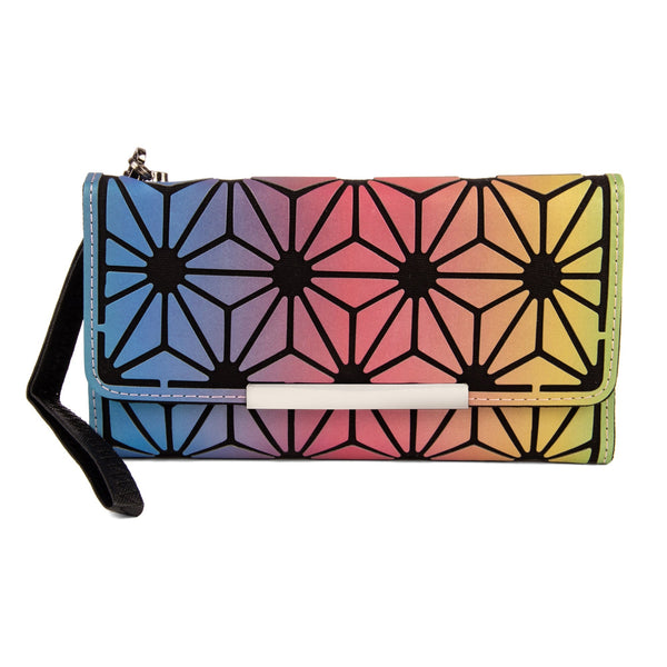 Baomi GEOMETRIC Clutch Assorted Soft One Size Handbag