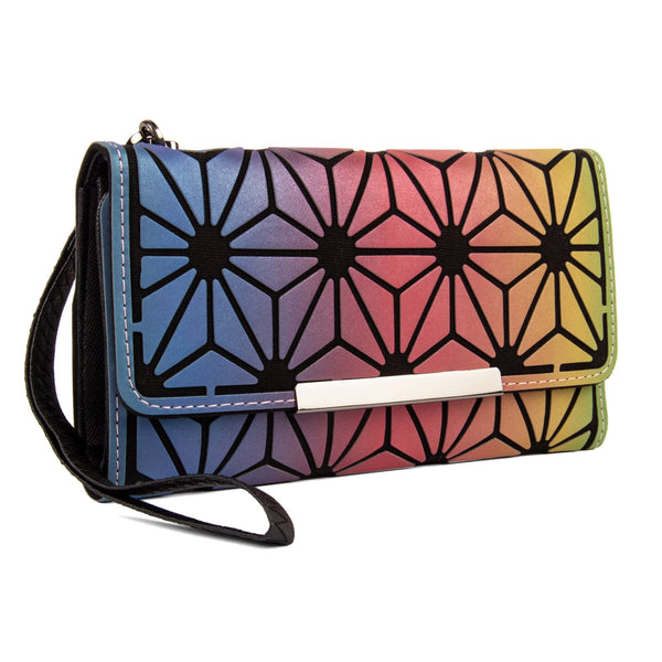 Baomi GEOMETRIC Clutch Assorted Soft One Size Handbag