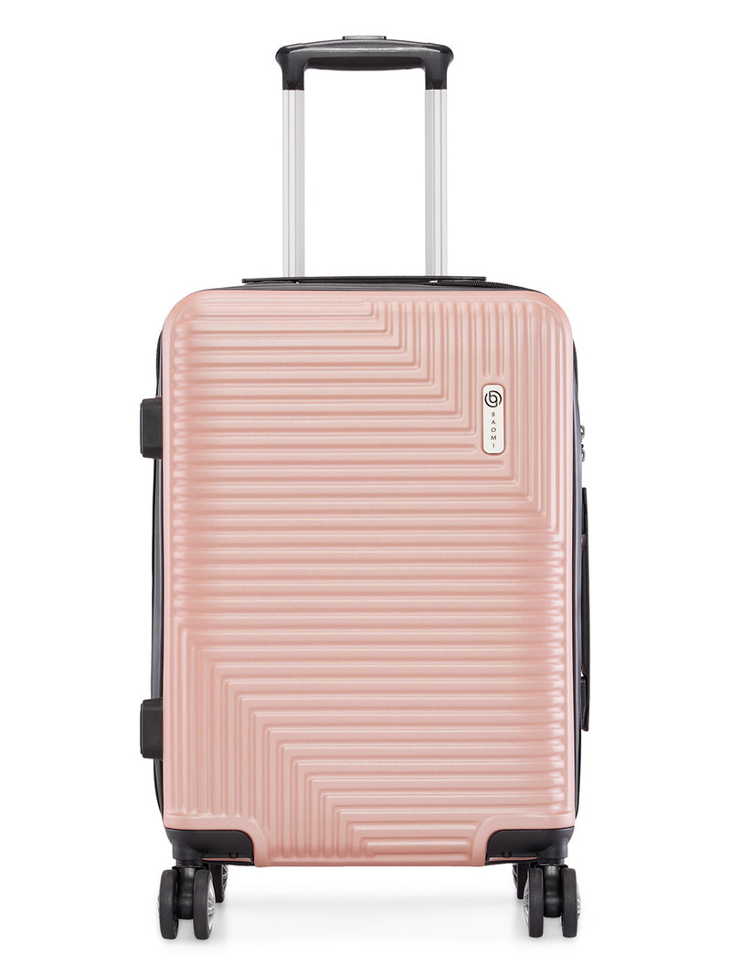 Baomi URBAN VOYAGE Rose Gold Hard 22" Cabin Luggage