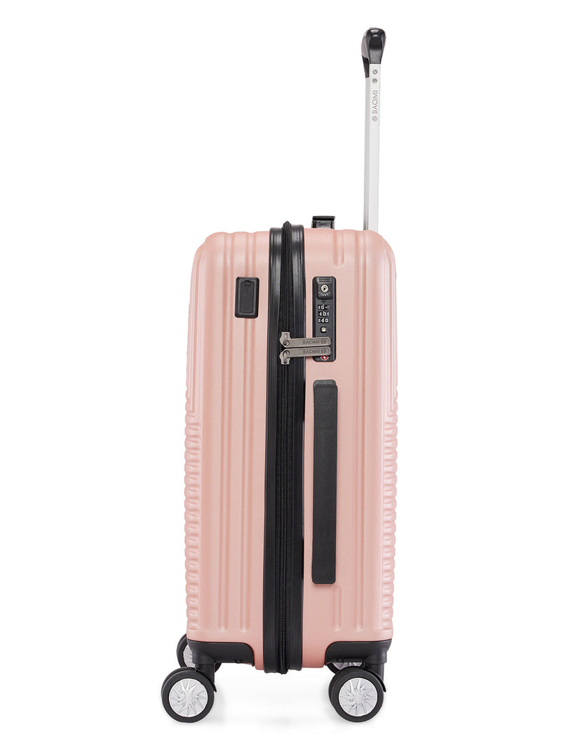 Baomi URBAN VOYAGE Rose Gold Hard 22" Cabin Luggage