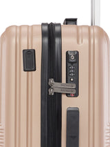 Baomi URBAN VOYAGE Light Brown Hard 22" Cabin Luggage