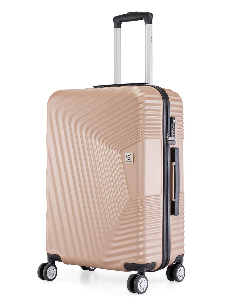 Baomi RETRO ROAM Light Brown Hard 26" Medium Luggage