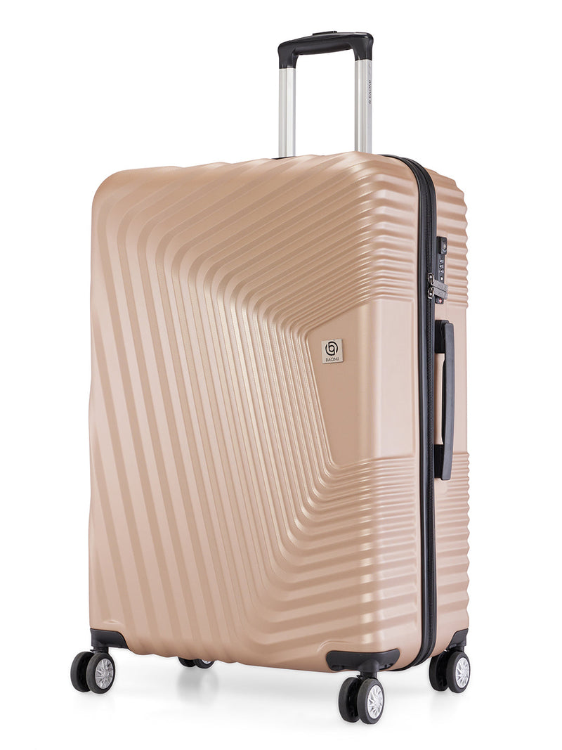 Baomi RETRO ROAM Light Brown Hard 31" Large Luggage