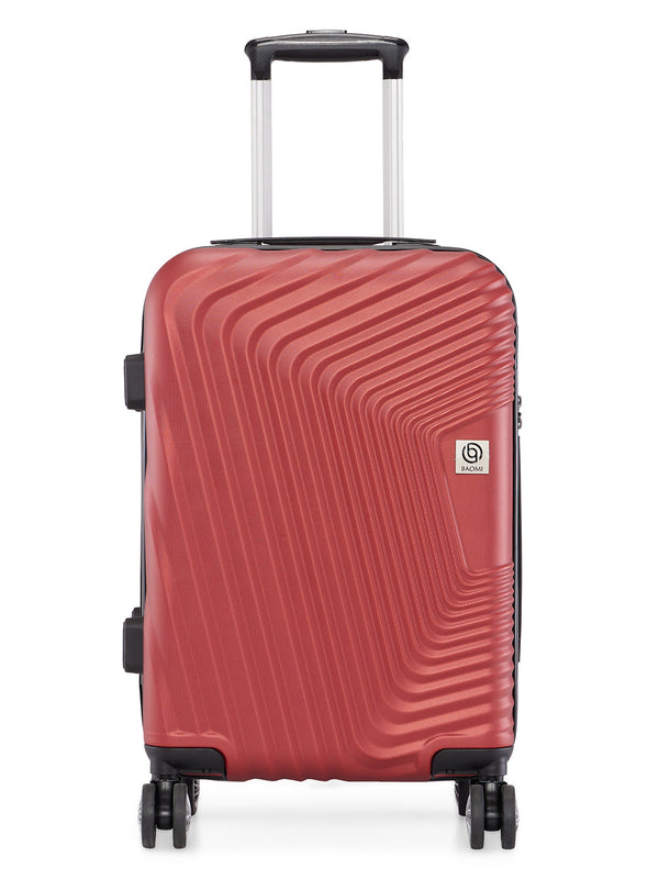 Baomi RETRO ROAM Red Hard 22" Cabin Luggage