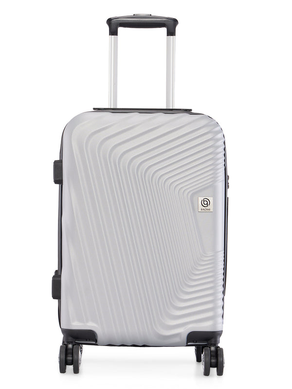 Baomi RETRO ROAM Silver Hard 22" Cabin Luggage