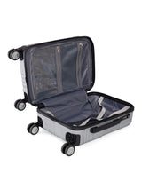 Baomi RETRO ROAM Silver Hard 22" Cabin Luggage