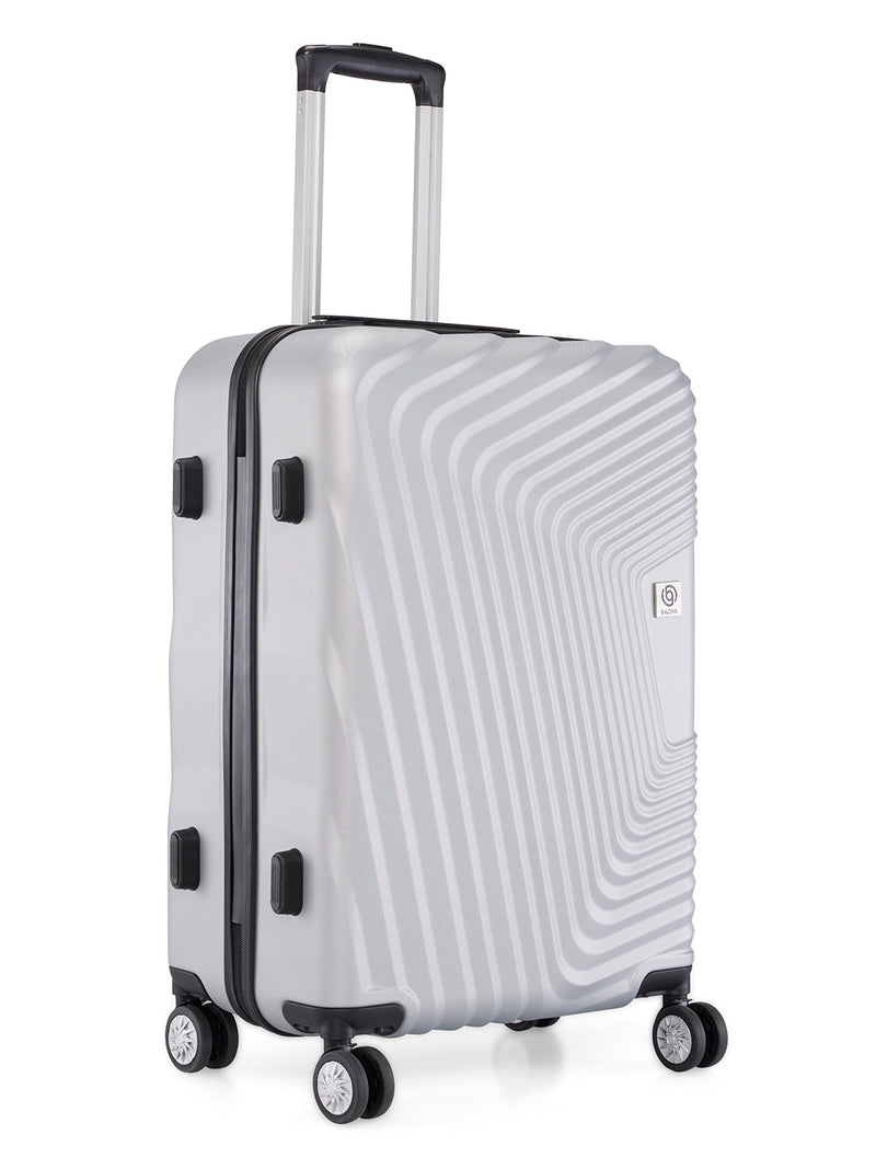 Baomi RETRO ROAM Silver Hard 26" Medium Luggage