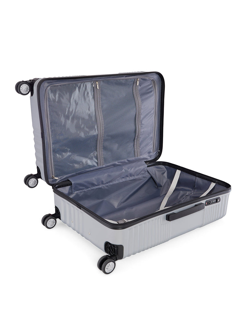 Baomi RETRO ROAM Silver Hard 31" Large Luggage