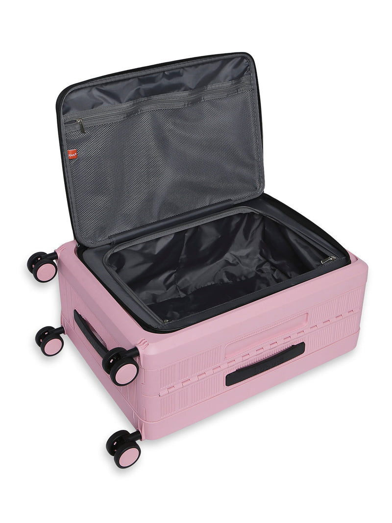 Baomi PASTEL DREAMS Rose Pink Hard 20" Cabin Luggage