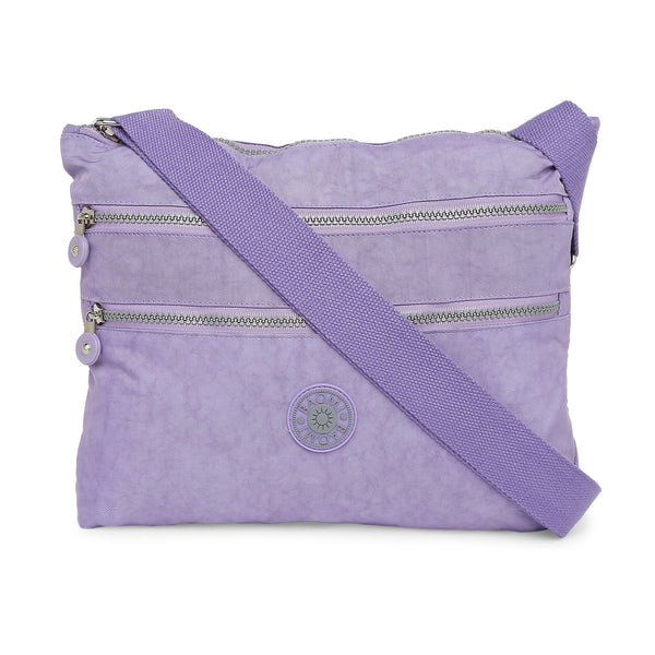 Baomi CRINKLE Light Purple Soft One Size Shoulder Bag