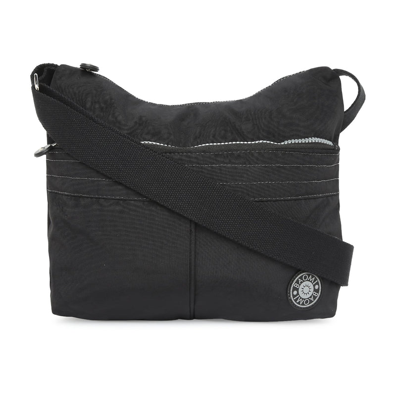 Baomi CRINKLE Black Soft One Size Shoulder Bag