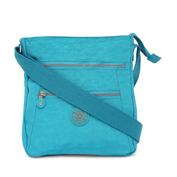 Baomi CRINKLE Blue Soft One Size Shoulder Bag