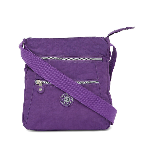 Baomi CRINKLE Purple Soft One Size Shoulder Bag