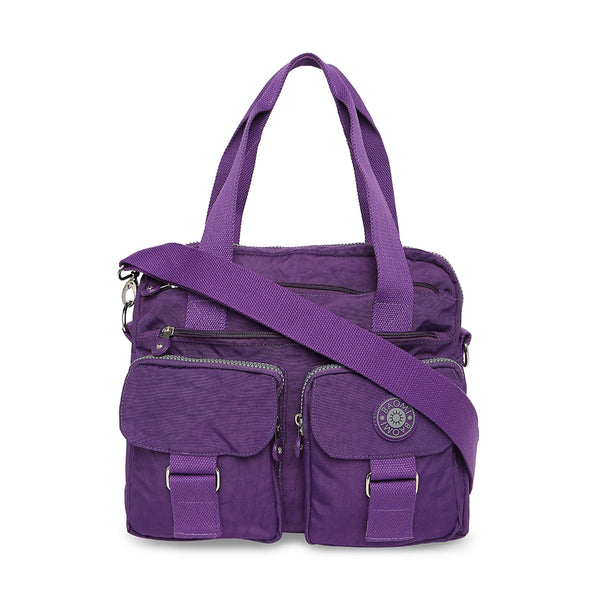 Baomi CRINKLE Purple Soft One Size Handbag