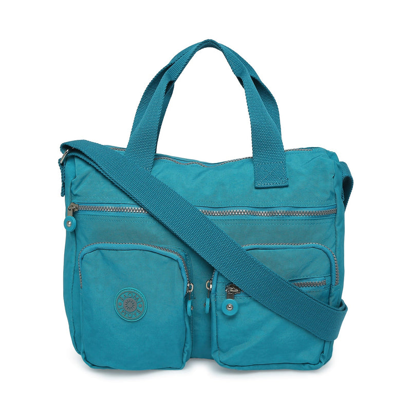 Baomi CRINKLE Blue Soft One Size Shoulder Bag