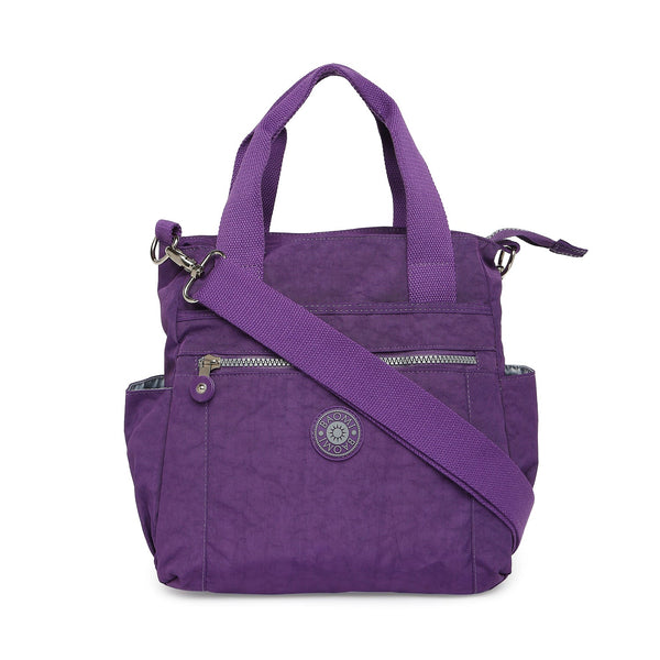 Baomi CRINKLE Purple Soft One Size Shoulder Bag