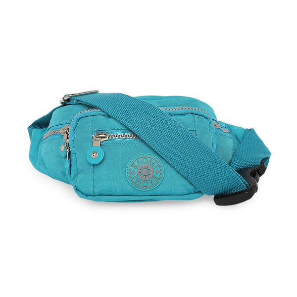 Baomi CRINKLE Blue Soft One Size Waist Bag