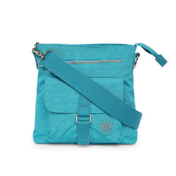 Baomi CRINKLE Blue Soft One Size Shoulder Bag