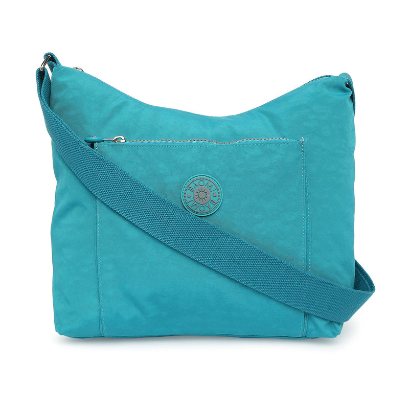 Baomi CRINKLE Blue Soft One Size Shoulder Bag