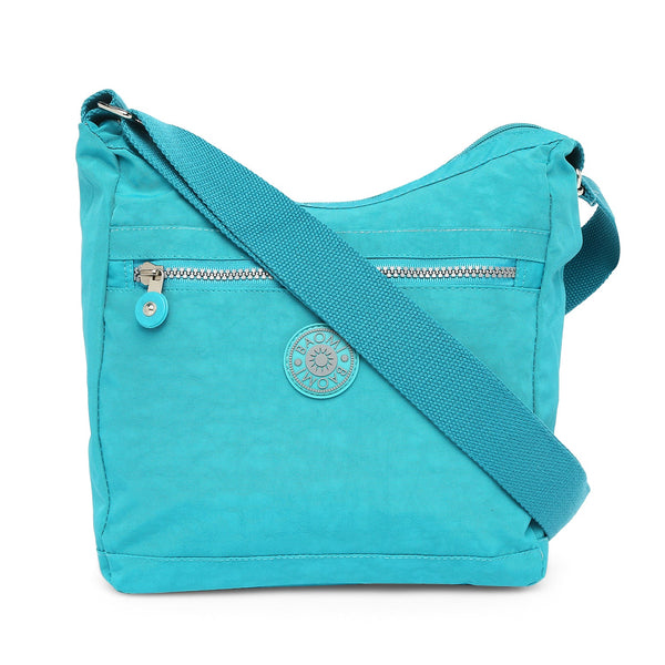 Baomi CRINKLE Blue Soft One Size Shoulder Bag