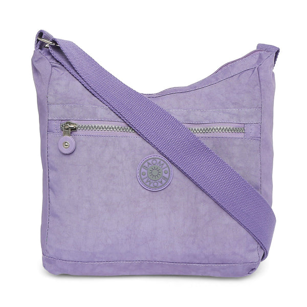 Baomi CRINKLE Light Purple Soft One Size Shoulder Bag