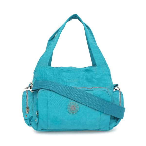 Baomi CRINKLE Blue Soft One Size Handbag