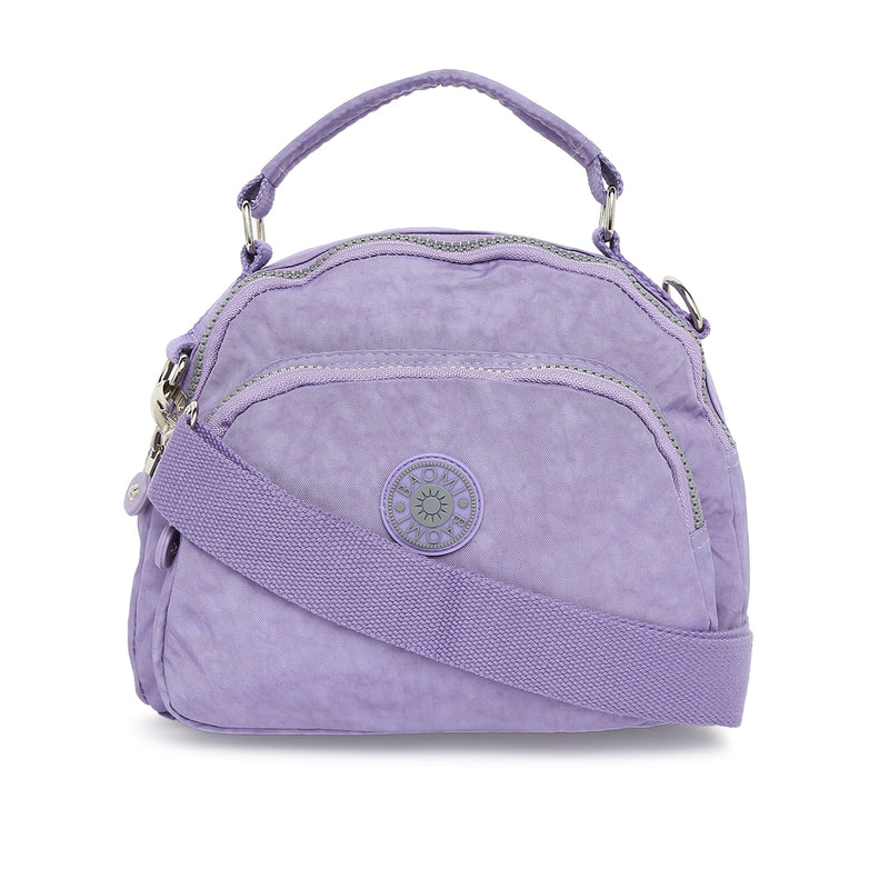 Baomi CRINKLE Light Purple Soft One Size Shoulder Bag