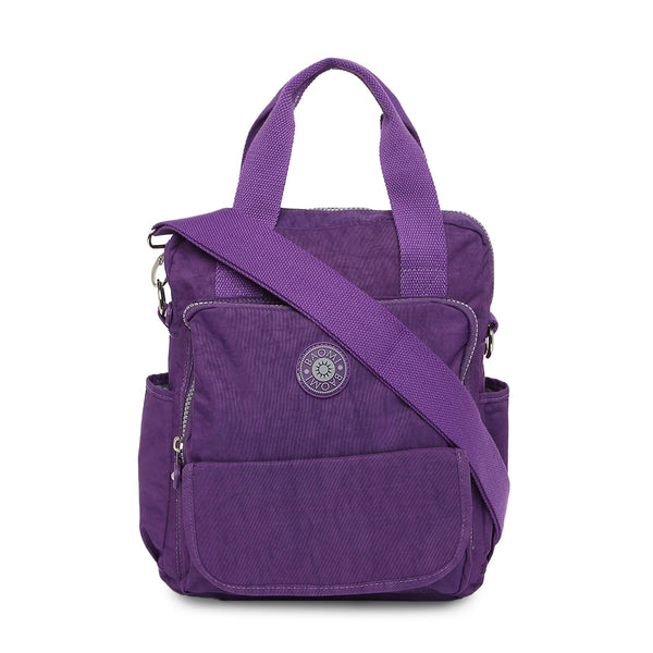 Baomi CRINKLE Purple Soft One Size Shoulder Bag