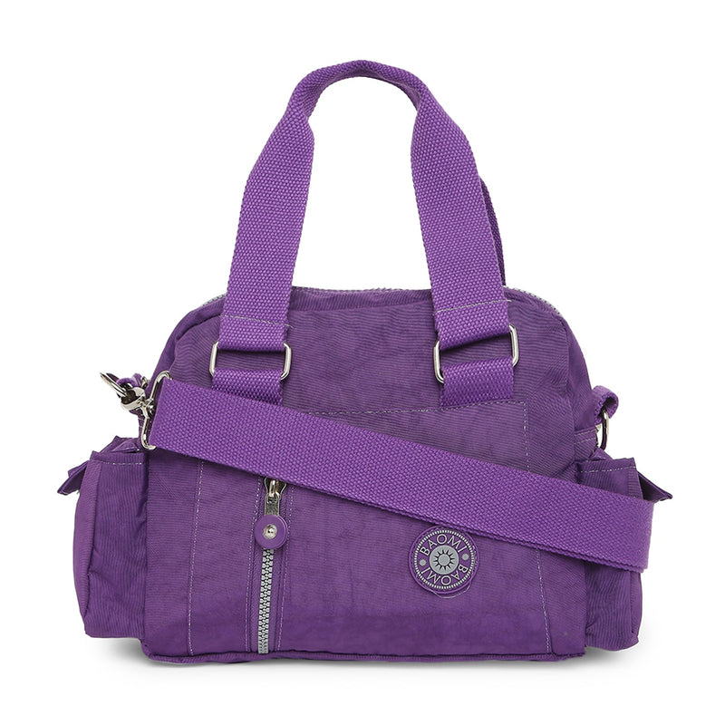 Baomi CRINKLE Purple Soft One Size Handbag