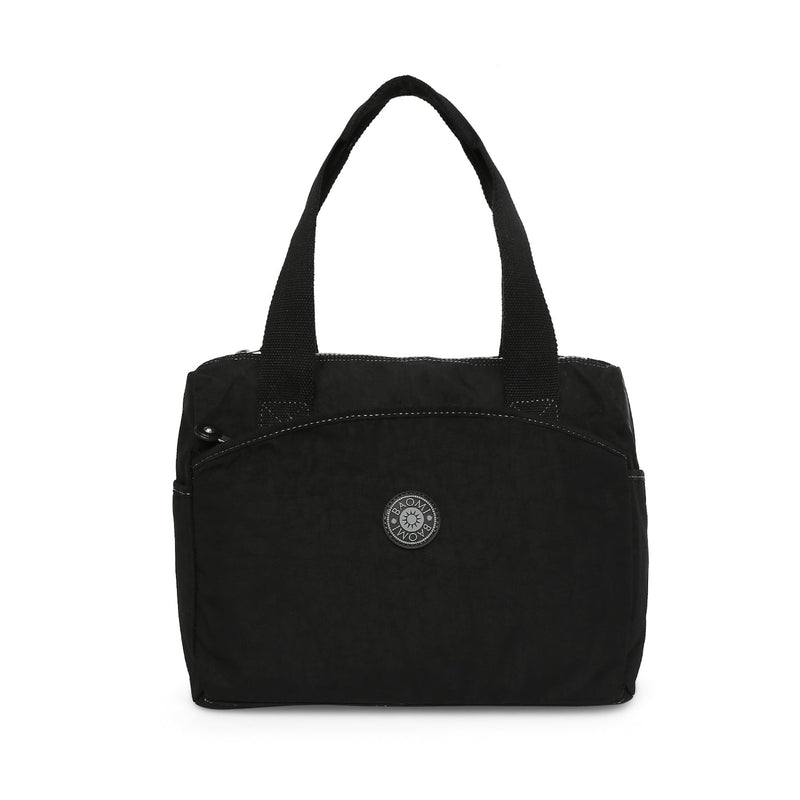 Baomi CRINKLE Black Soft One Size Handbag